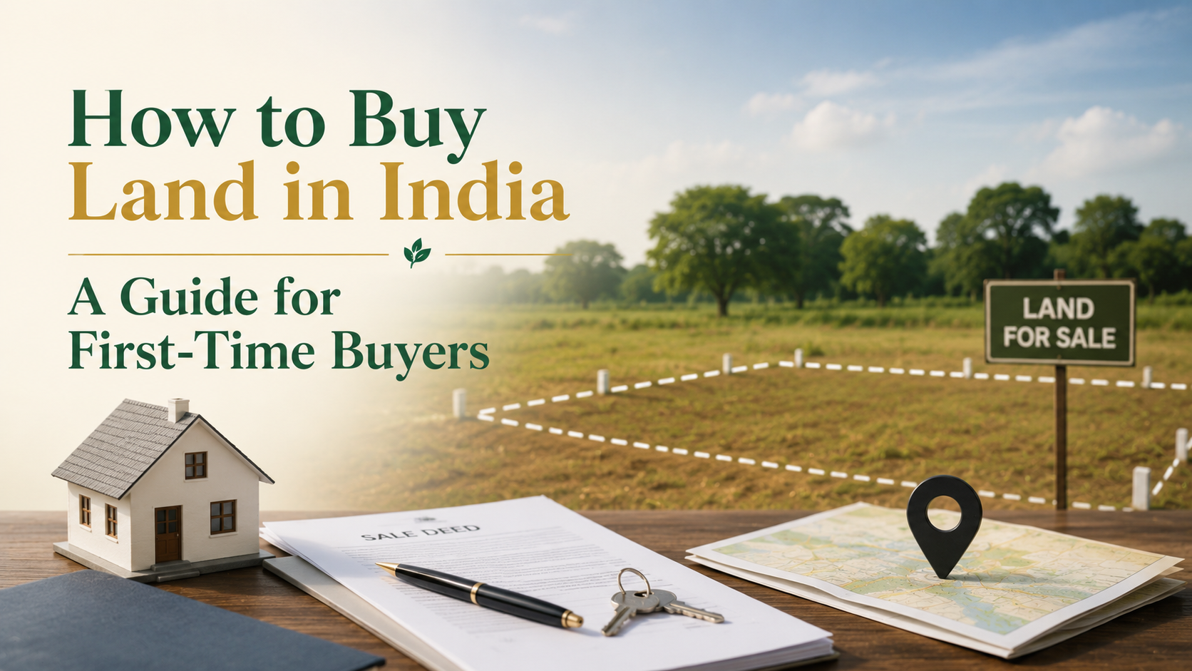 How to Buy Land in India - A Guide for First-Time Buyers