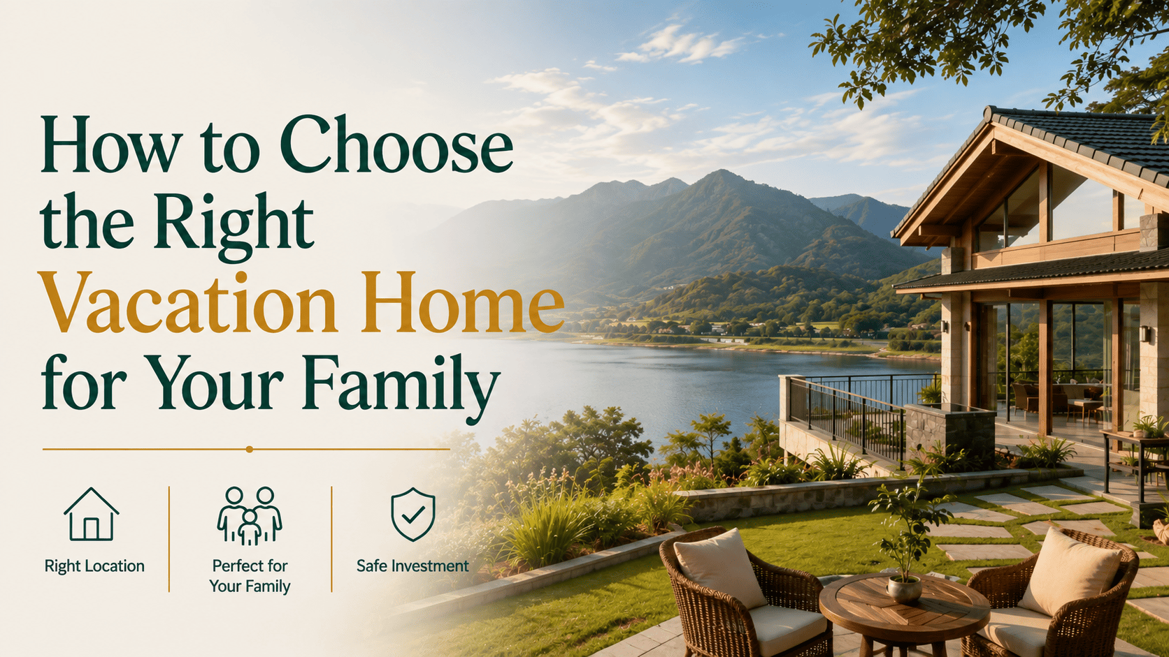 How to Choose the Right Vacation Home for Your Family?
