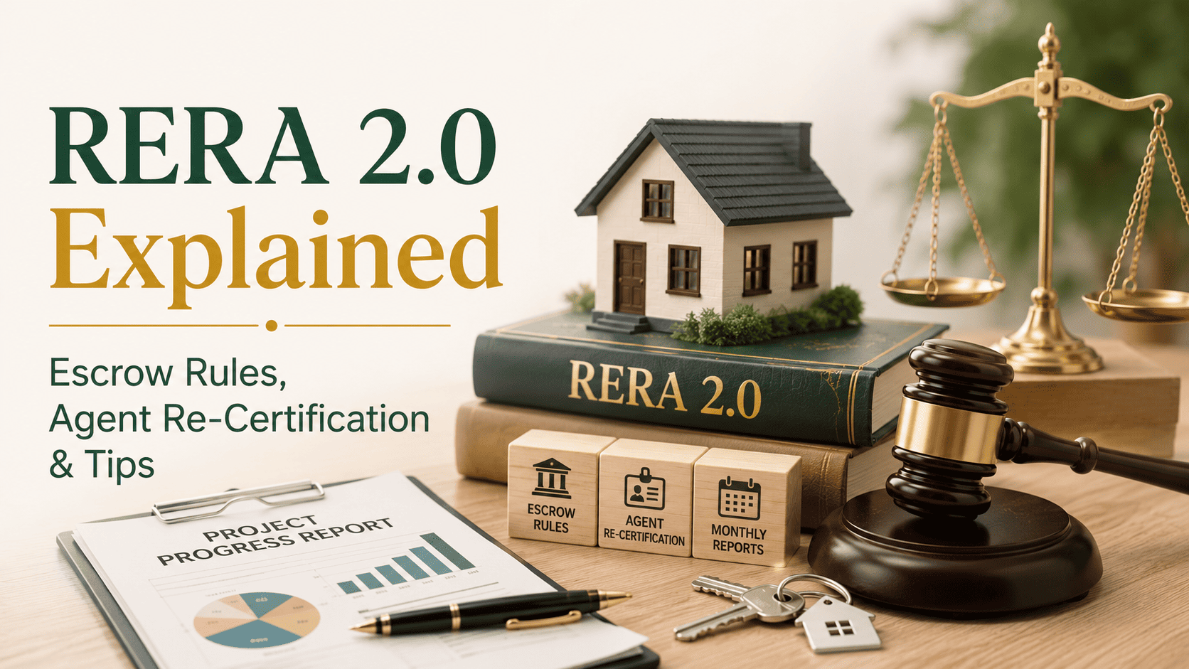 RERA 2.0 Explained - Escrow Rules, Agent Re-Certification & Tips