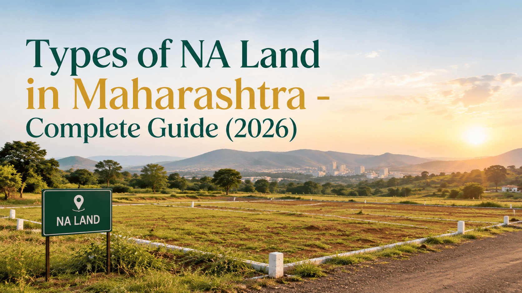 Types of NA Land in Maharashtra - Complete Guide (2026)