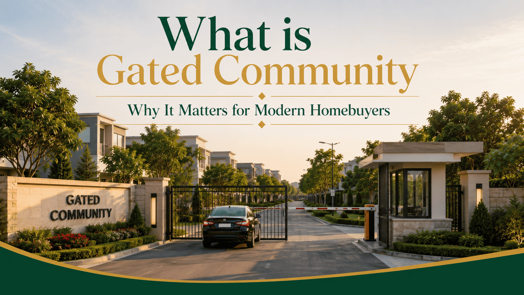 What is Gated Community - Why It Matters for Modern Homebuyers
