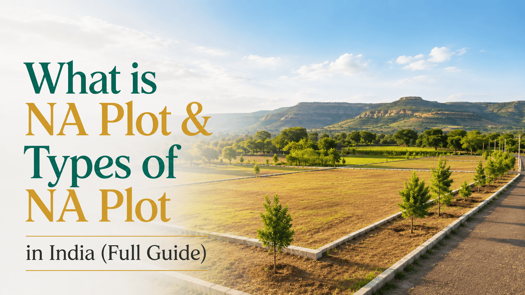 What is NA Plot & Types of NA Plots in India (Full Guide)