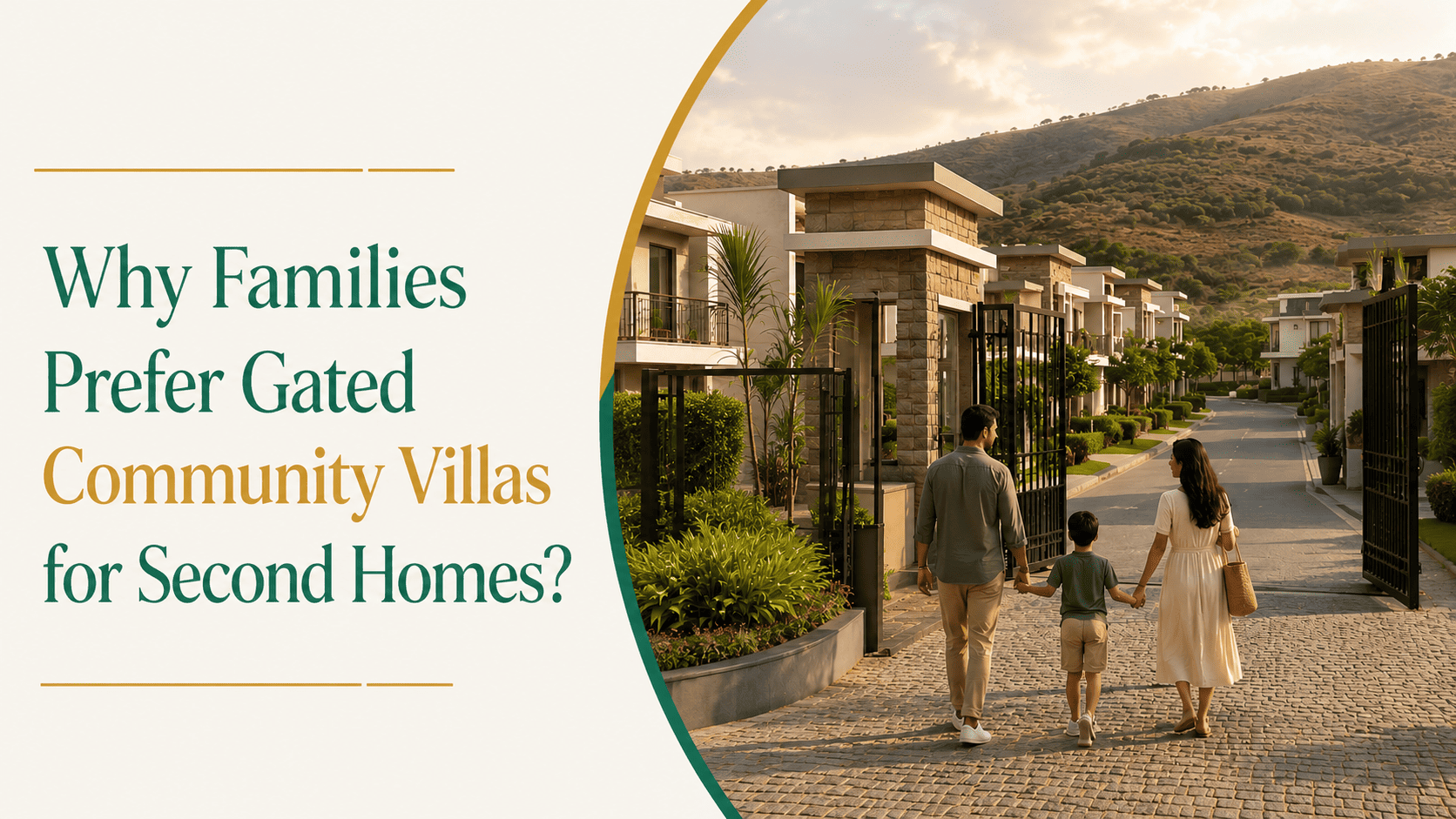 Why Families Prefer Gated Community Villas for Second Homes