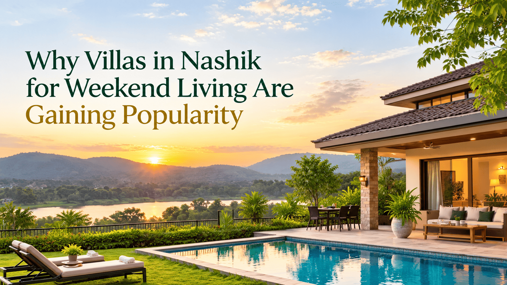 Why Villas in Nashik for Weekend Living Are Gaining Popularity